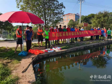 衡阳呆鹰岭镇开展防范溺水工作暨溺水应急救护演练