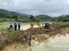 湖南汝城：闻令而动，砍青扫障、巡河巡堤忙